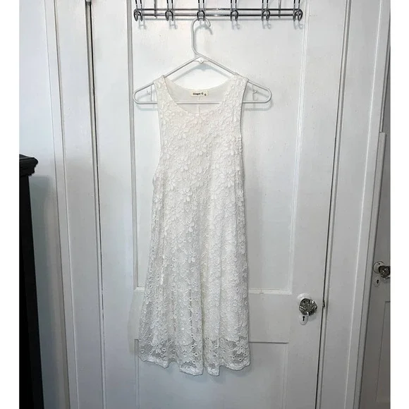 Ginger G | Dresses | 25 Sale Ginger G White Lace Tank Swing Dress Size L | Poshmark Ginger G | Dresses | 25 Sale Ginger G White Lace Tank Swing Dress Size L | Poshmark